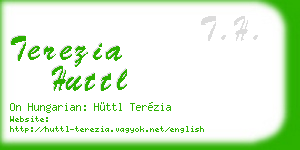 terezia huttl business card